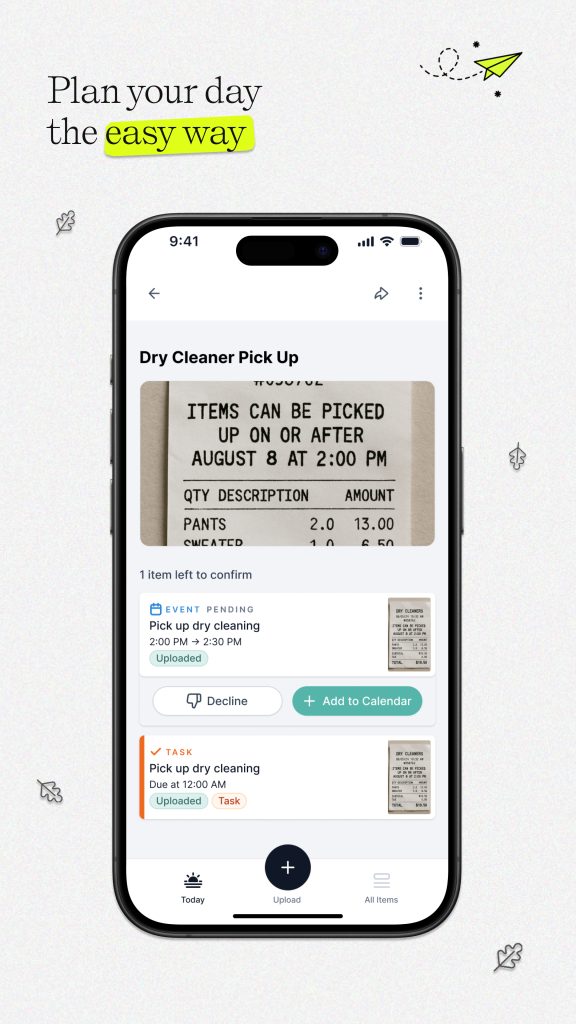 Plan feature